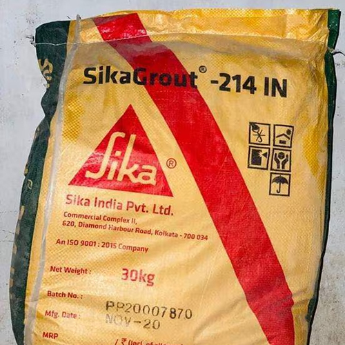 Sika Grout 214 (In) - Bending Strength: Typically 8-10 Mpa At 28 Days