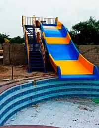 Fiber Swimming Pool Slides