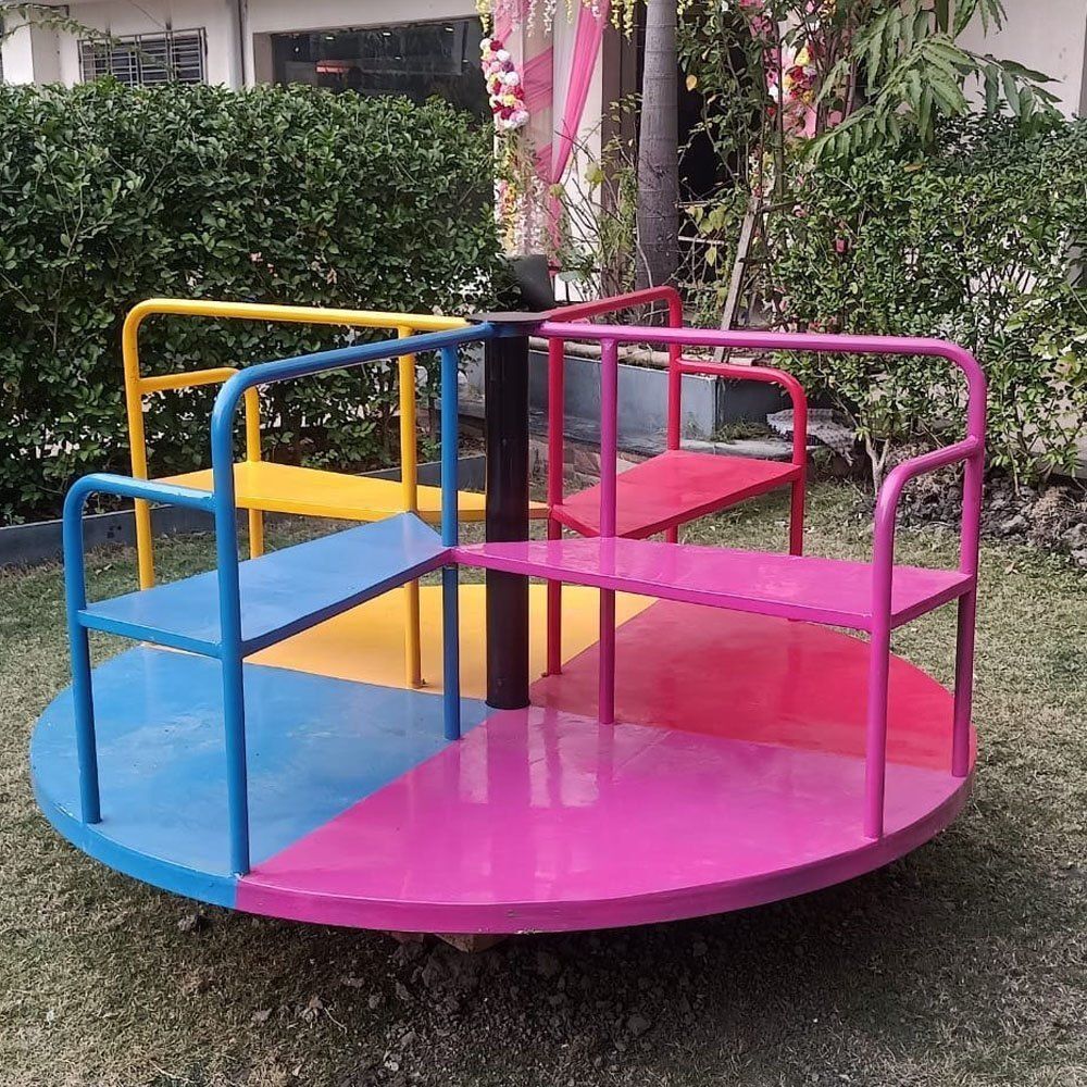 Frp 4 Colour Merry Go Round
