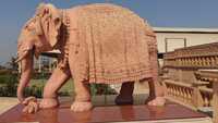 Frp Designing Elephant Statue For Movies