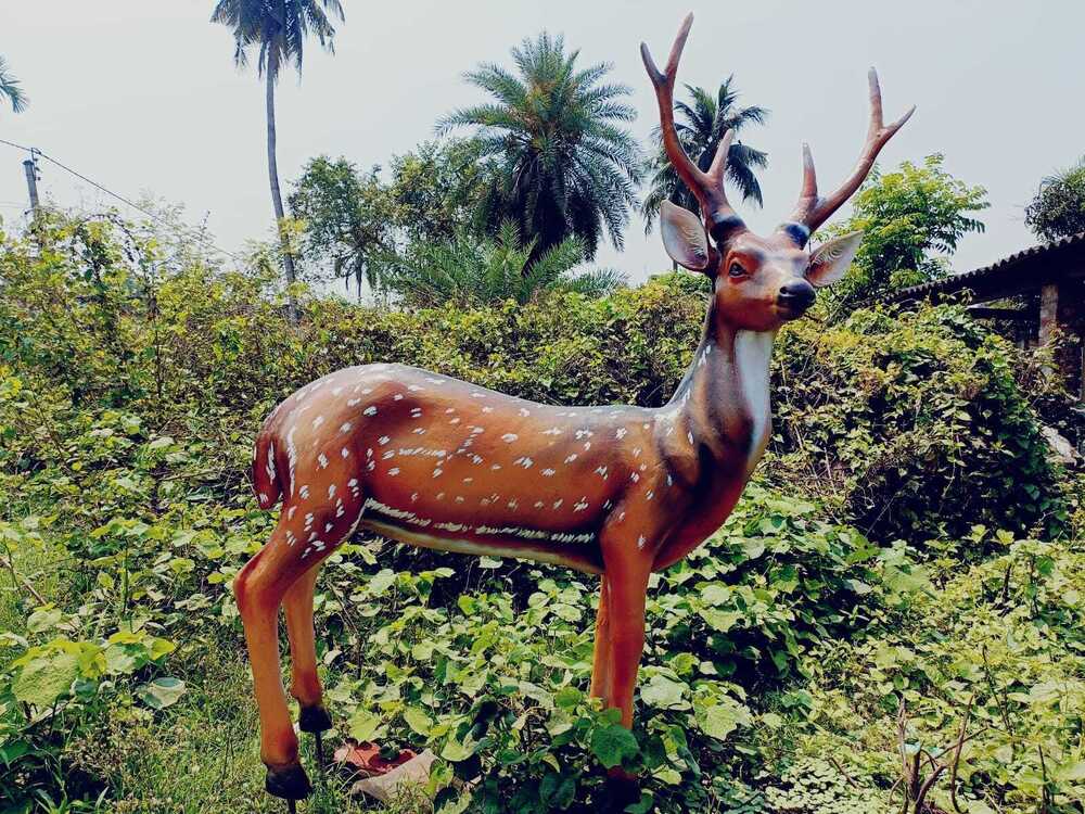 Frp Deer Statue