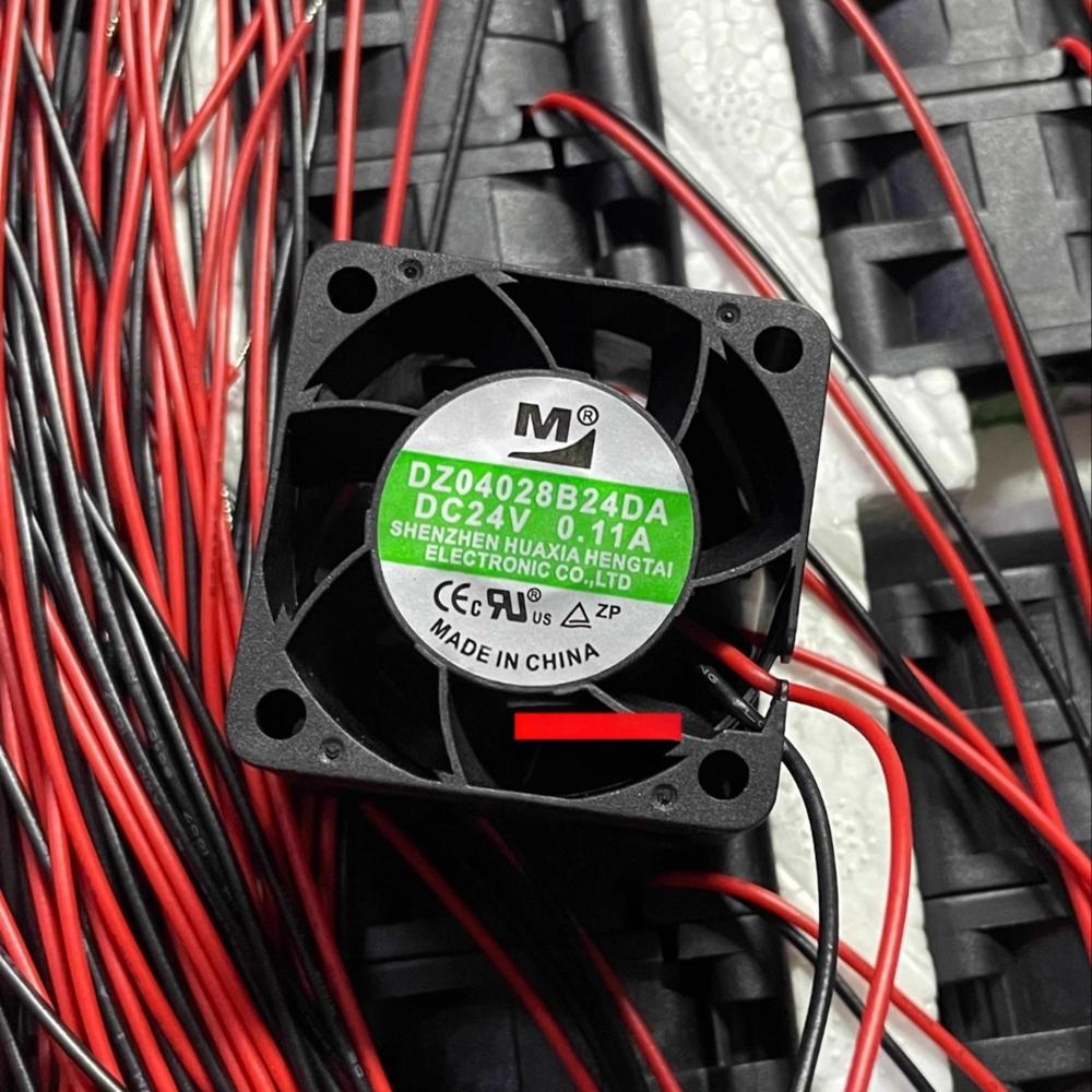 M DZ04028B24DA 24V DC 0.11A 4028mm Ball Bearing Industrial Inverter Axial Cooling Fan