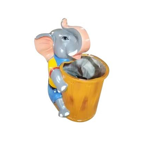 Frp Elephant Dustbin
