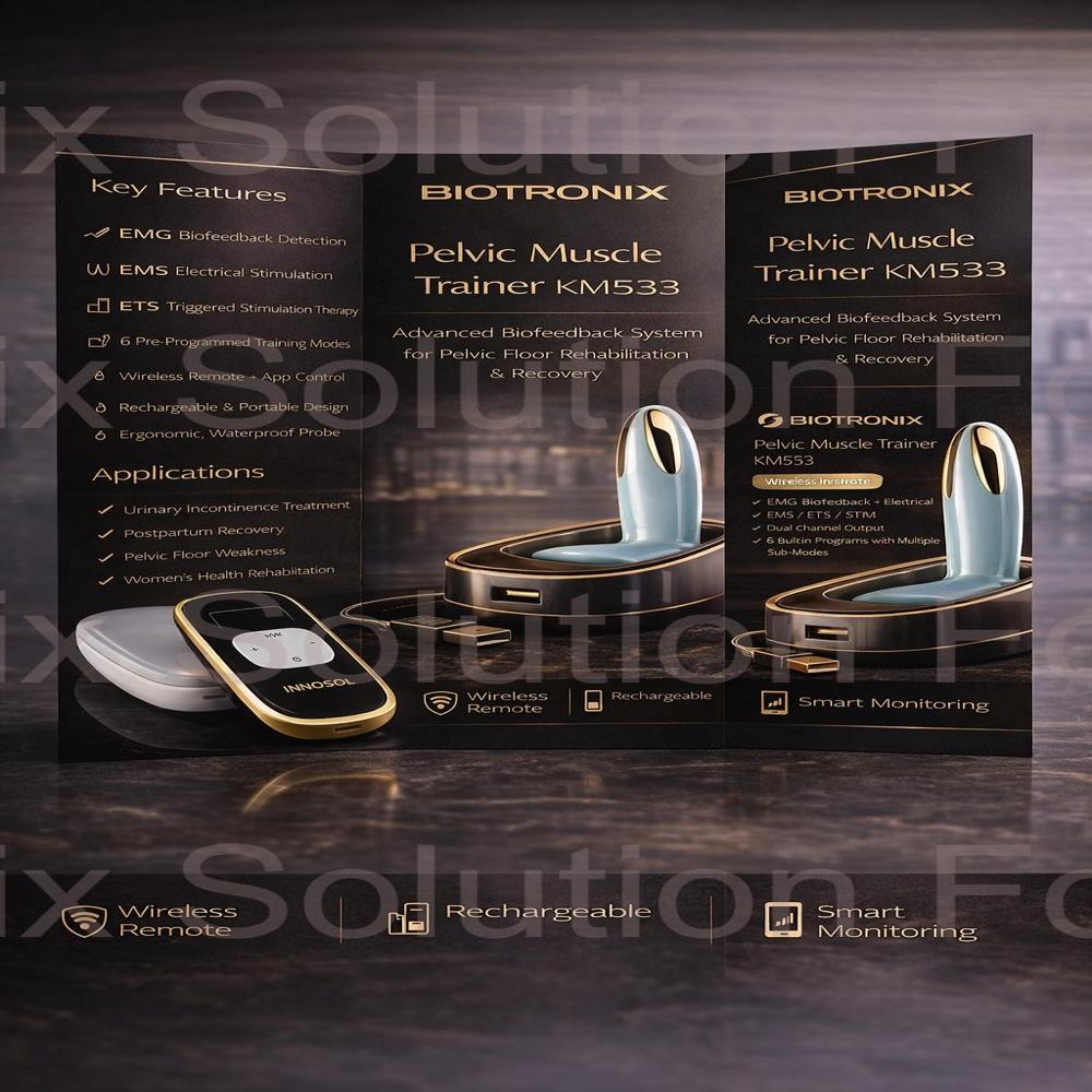 App-Controlled Pelvic Rehab Trainer KM-533-4 for Easy Daily Use