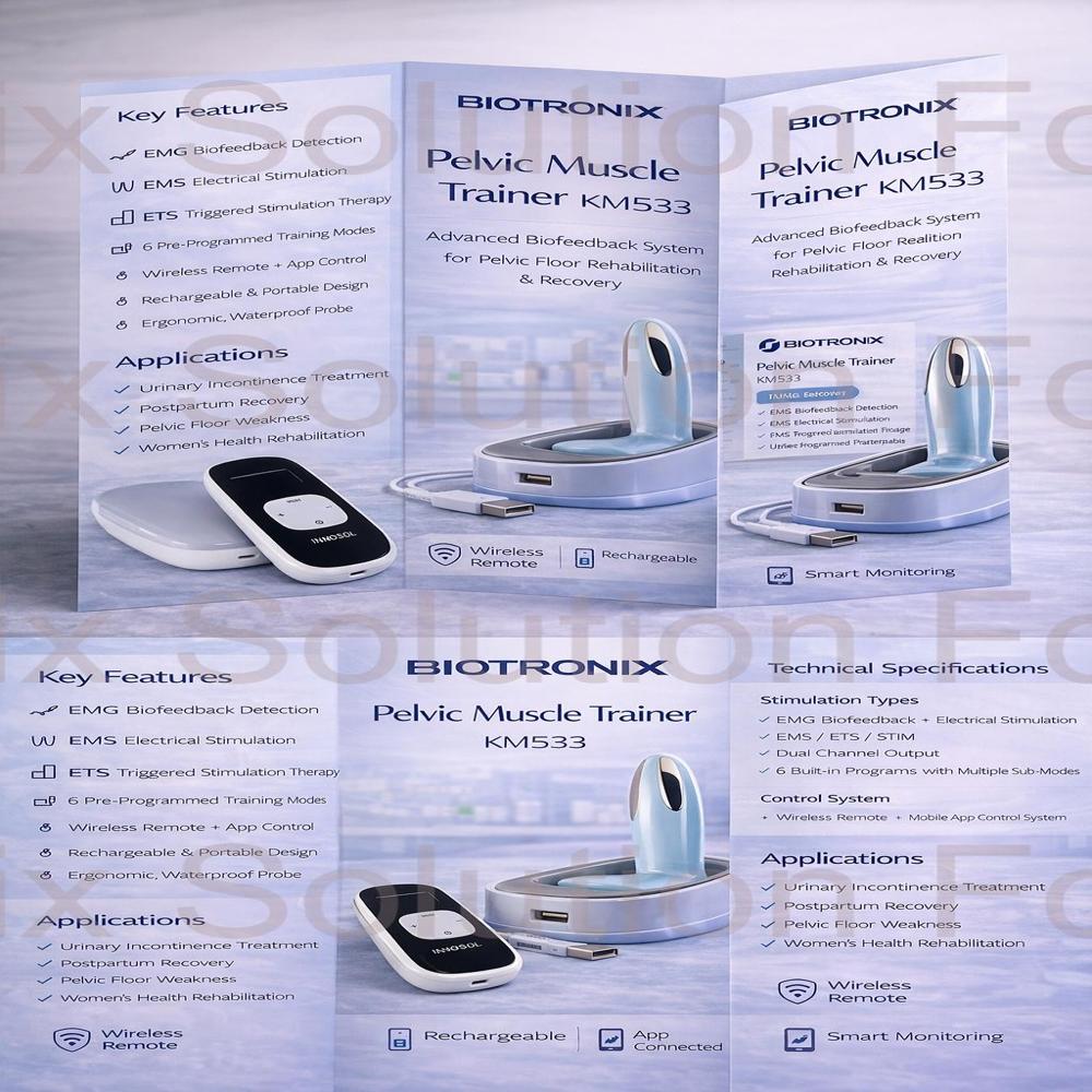 App-Controlled Pelvic Rehab Trainer KM-533-4 for Easy Daily Use