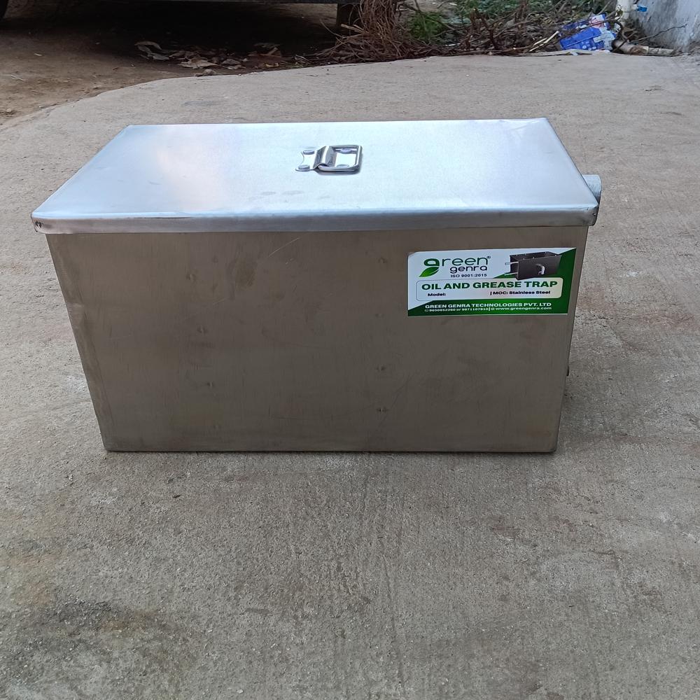 Oil And Grease Trap - Color: Silver