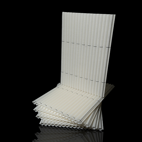 7.30Mm X 17 Tube X 8.50 Pitch Tubular Bag - Color: White