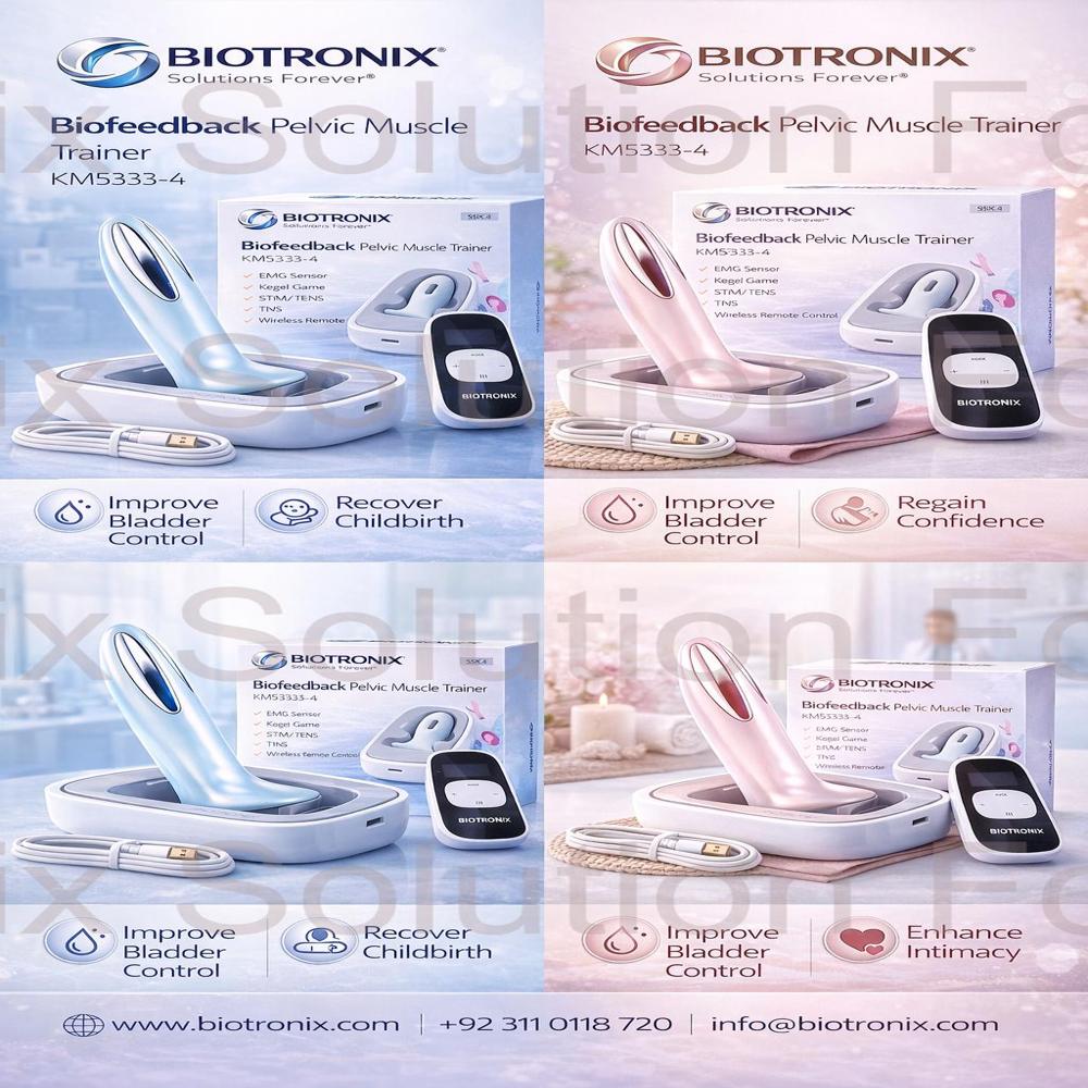 Wireless Pelvic Muscle Trainer KM-533-4 with EMG Biofeedback Support