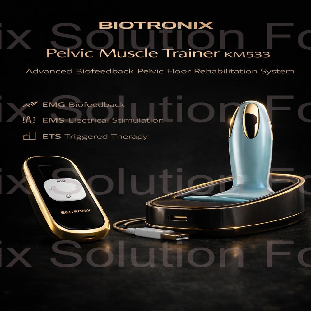 Wireless Pelvic Muscle Trainer KM-533-4 with EMG Biofeedback Support