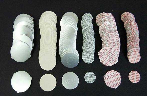 Induction Sealing Wads For pet bottles and jars