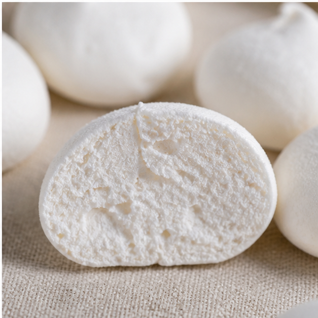 White Coconut Ball - Sweet Flavor, Solid Form, Eggless | Gluten-free Vegan Snack, Bite-sized Treats, Perfect With Tea Or Oatmeal