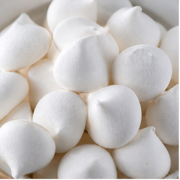 White Coconut Ball - Sweet Flavor, Solid Form, Eggless | Gluten-free Vegan Snack, Bite-sized Treats, Perfect With Tea Or Oatmeal