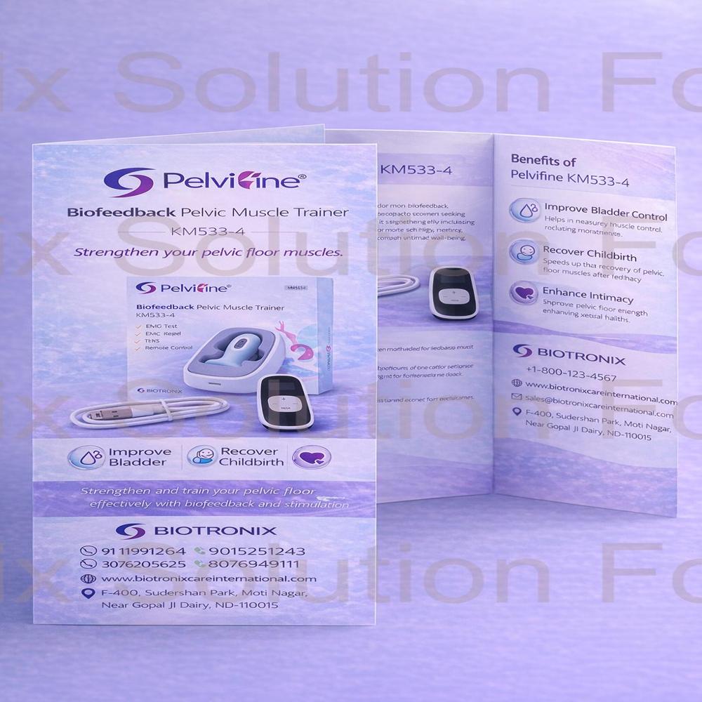 Pelvic Floor Exercise Trainer KM-533-4 for Home and Clinic Therapy
