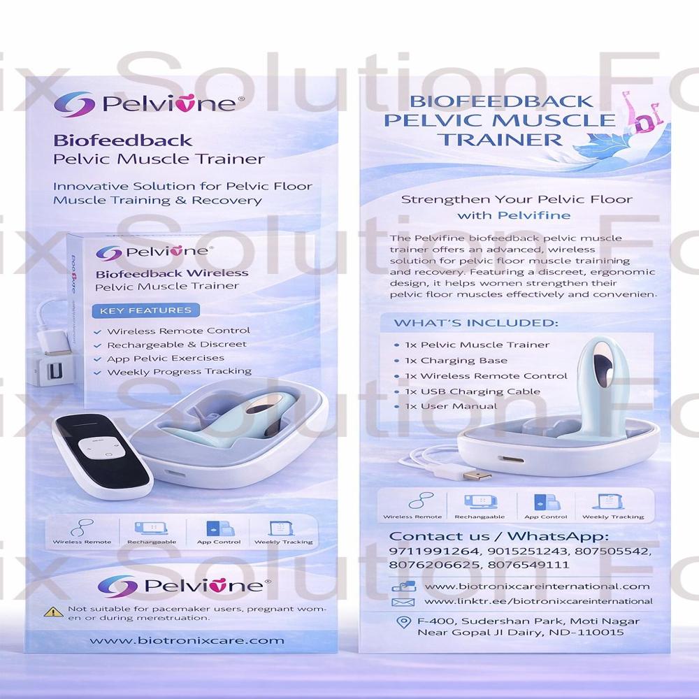 Pelvic Floor Exercise Trainer KM-533-4 for Home and Clinic Therapy