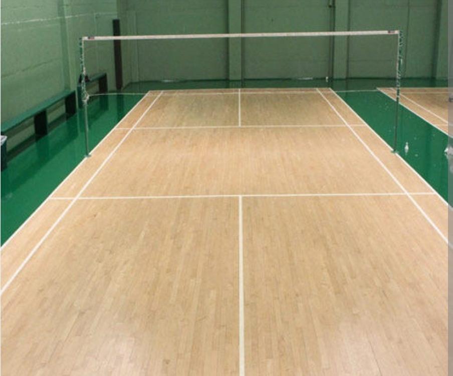 Wooden Badminton Flooring