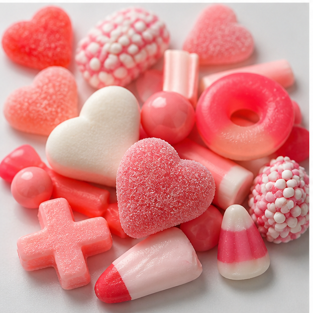 Dextrose Candy - Sweet Flavor, Solid Form In Piece Shapes | Eggless, Available In Various Pack Sizes