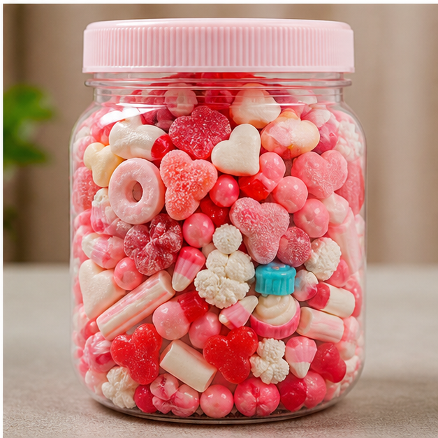 Dextrose Candy - Sweet Flavor, Solid Form In Piece Shapes | Eggless, Available In Various Pack Sizes