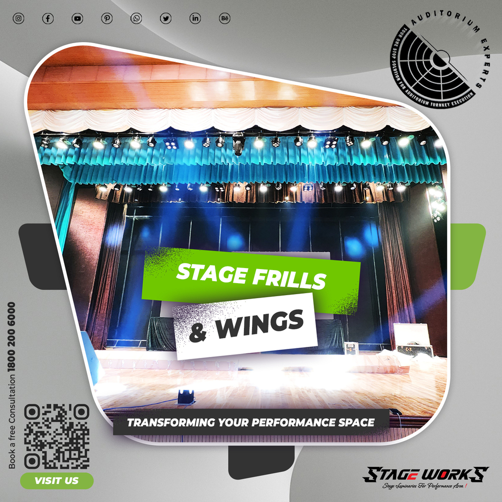 Auditorium Stage Side Wings and Frills