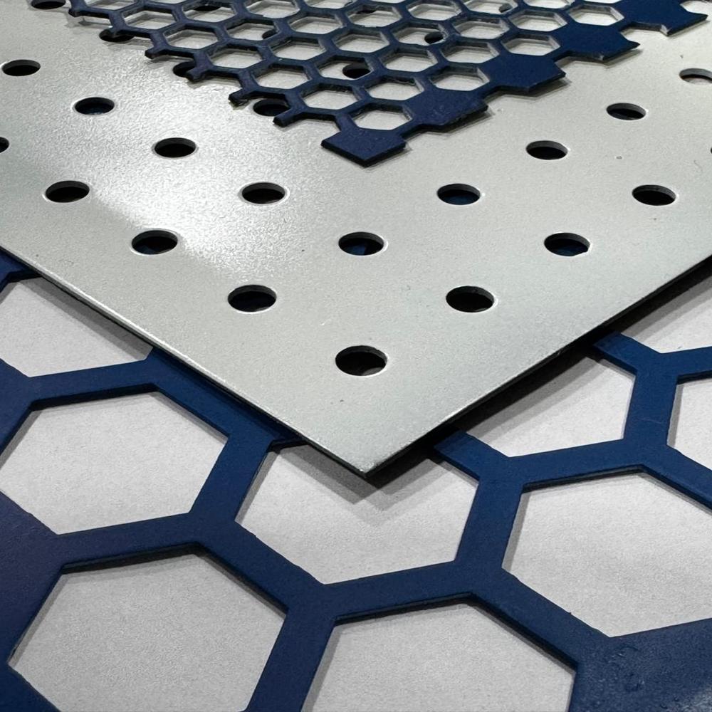 Hexagonal Hole Perforated Sheet