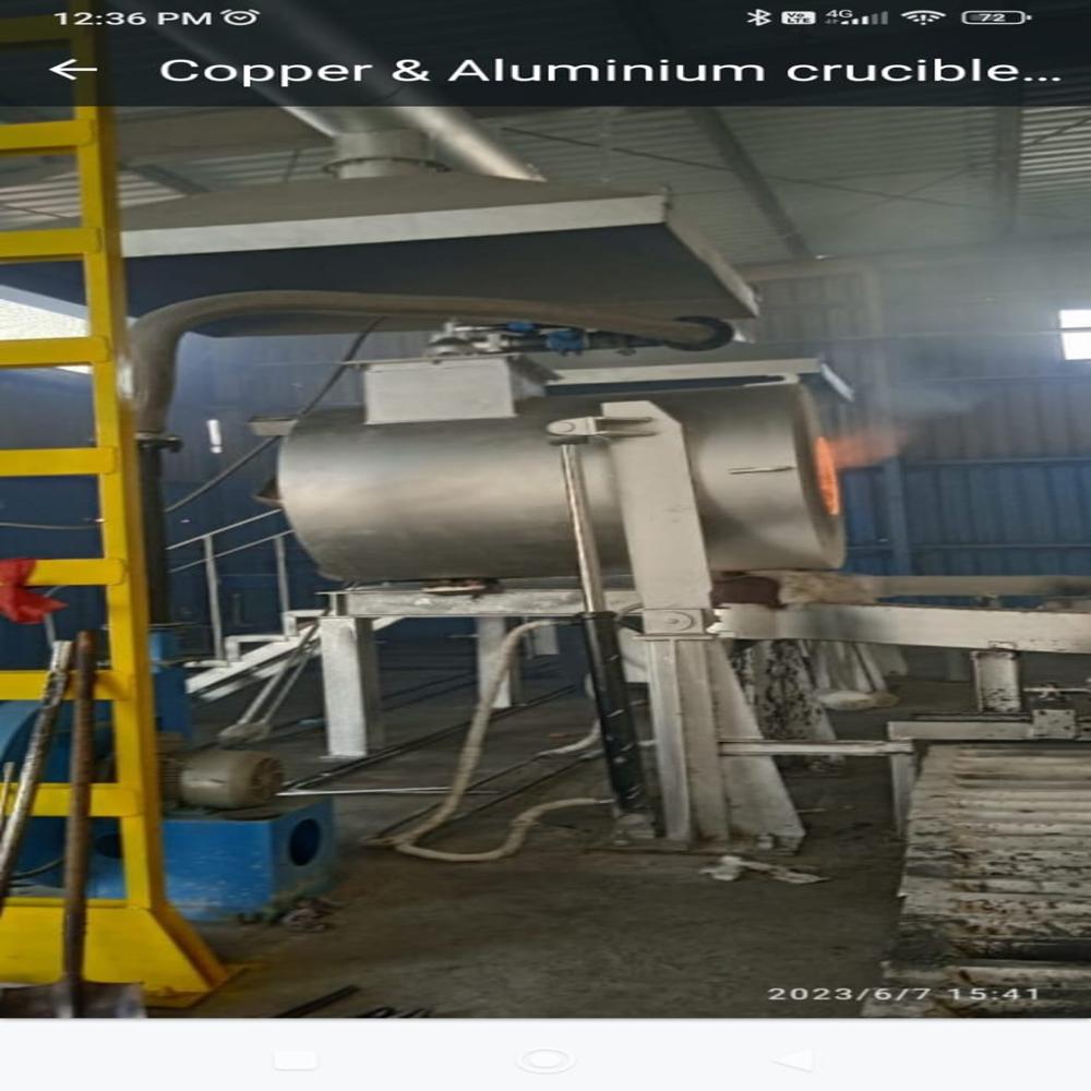 Copper melting furnace