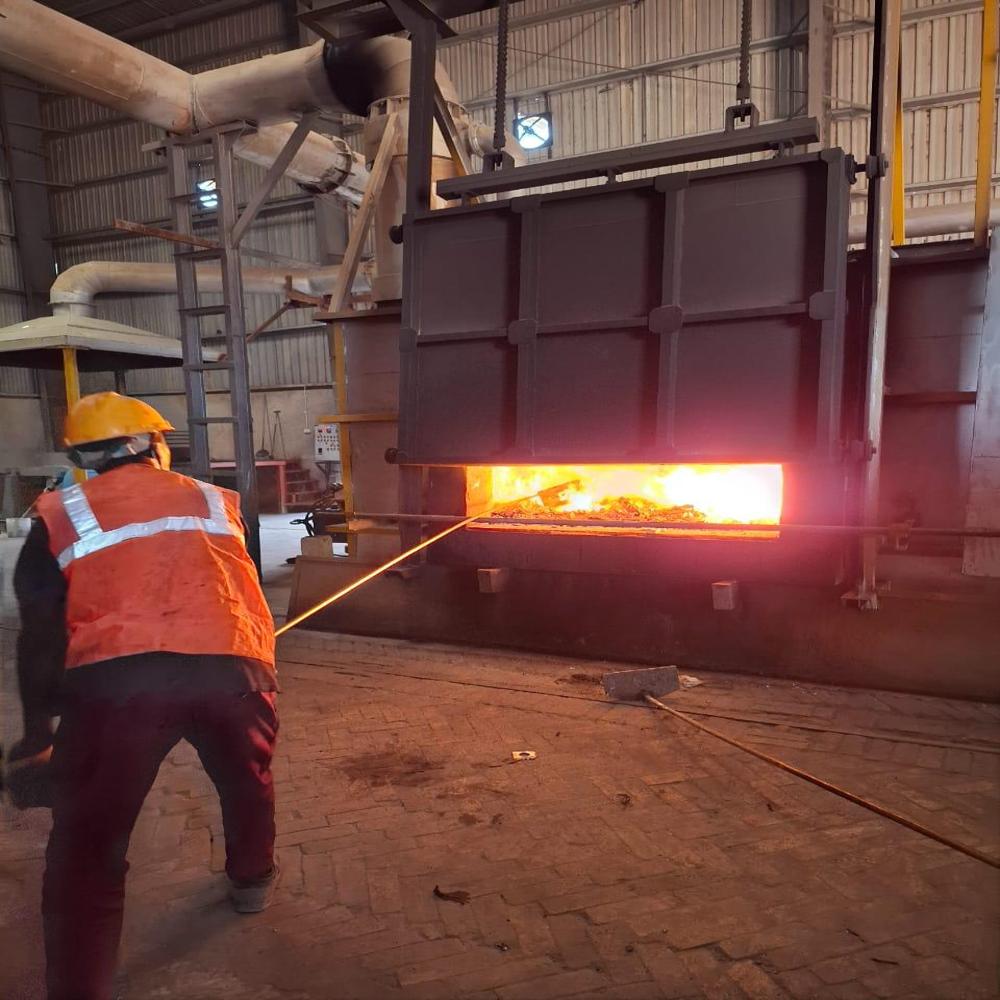 Industrial Aluminium Melting Furnace