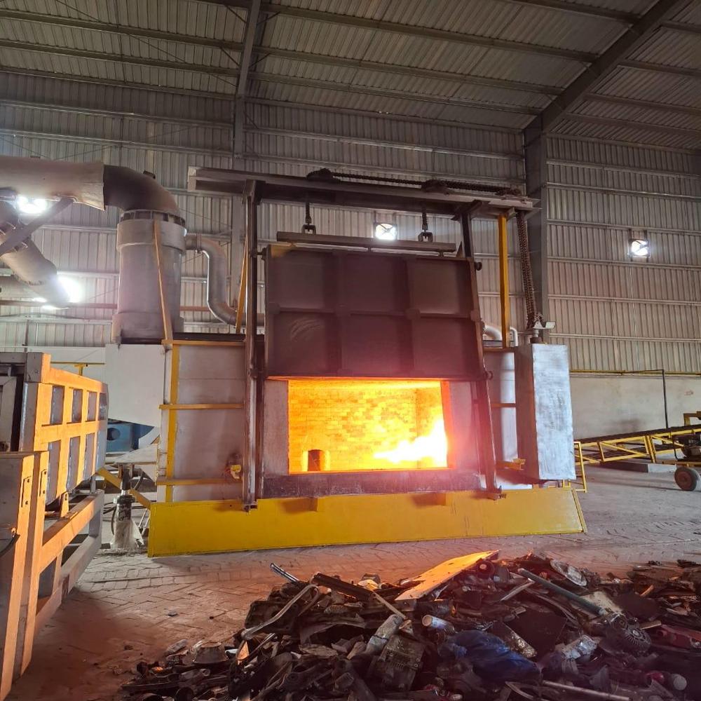 Industrial Aluminium Melting Furnace