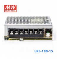 400x400 Meanwell Lrs-100-15 Smps E - Metal Case, 159x97x30mm, 105w 7a, Adjustable 13.5-18v, Low Noise, Panel Mount