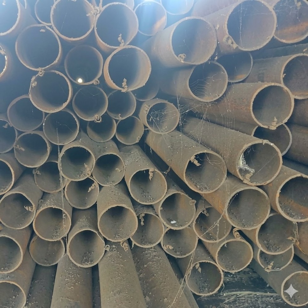 Round Section Ms Pipes - Application: Construction