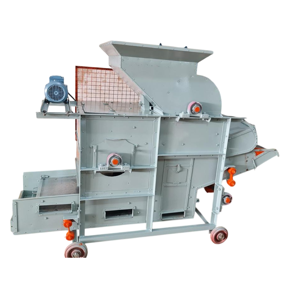 Cumin Cleaning Decorticator Machine