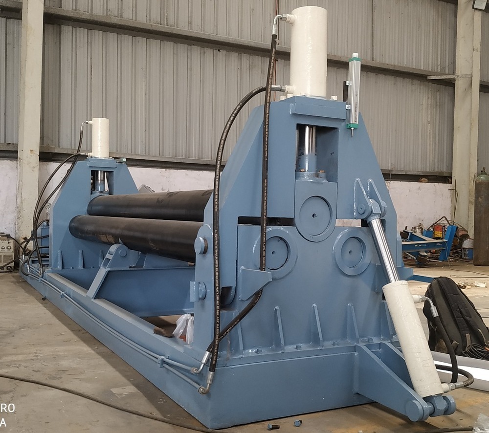 Semi hydraulic Metal plate rolling machine