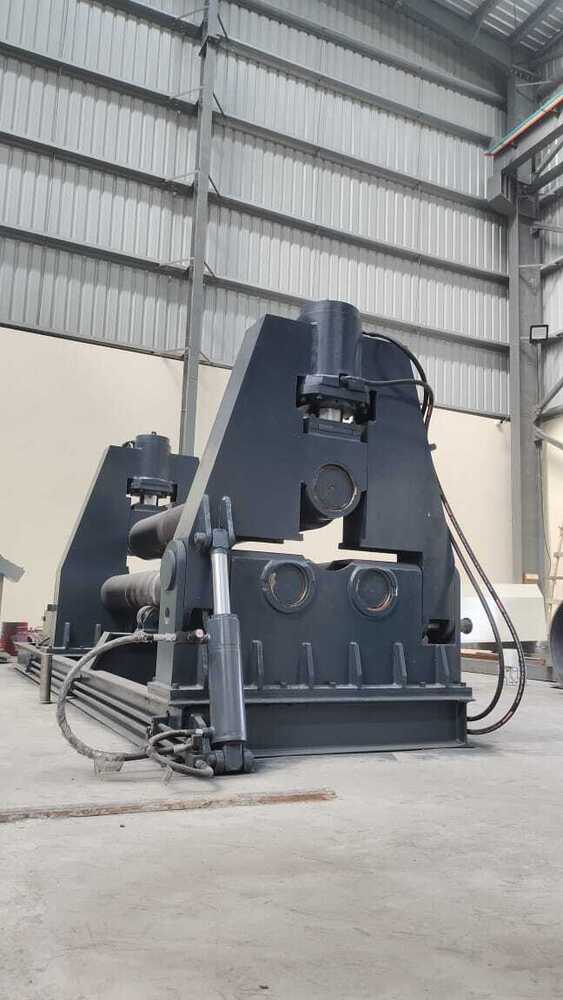 Semi hydraulic Metal plate rolling machine