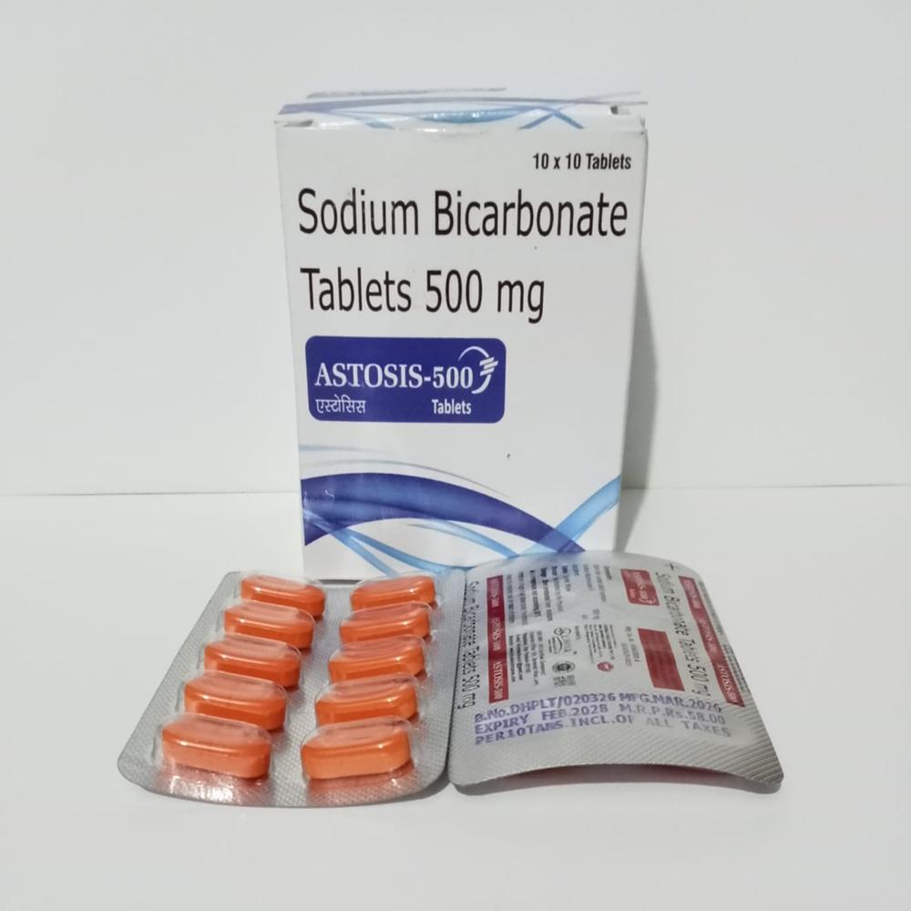 Astosis-500 Tablet (Sodium Bicorbonate 500mg Tablet)