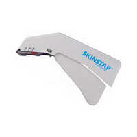 Disposable Skin Stapler - Stainless Steel Staples, 6.9x4.2 Mm Wide Crown, White, Ergonomic Handle