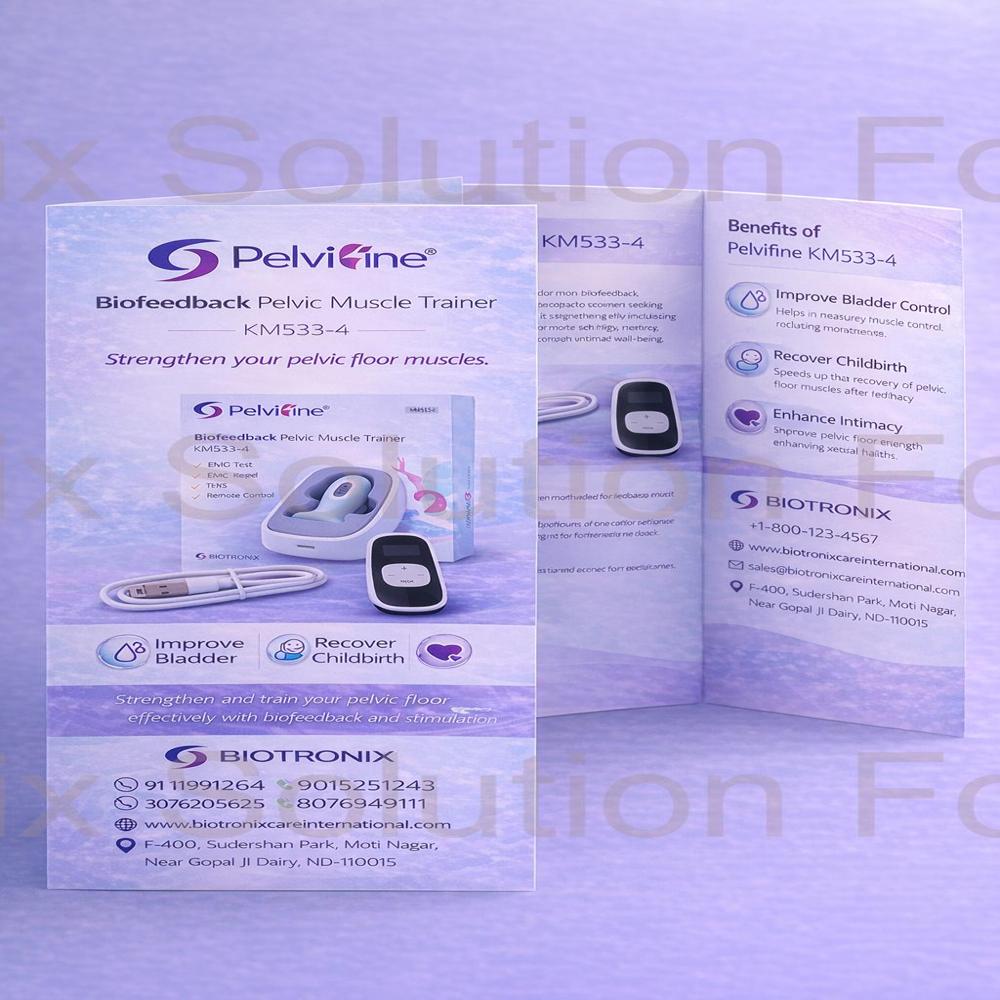 EMG Biofeedback Pelvic Device KM-533-4 for Muscle Strength and Control