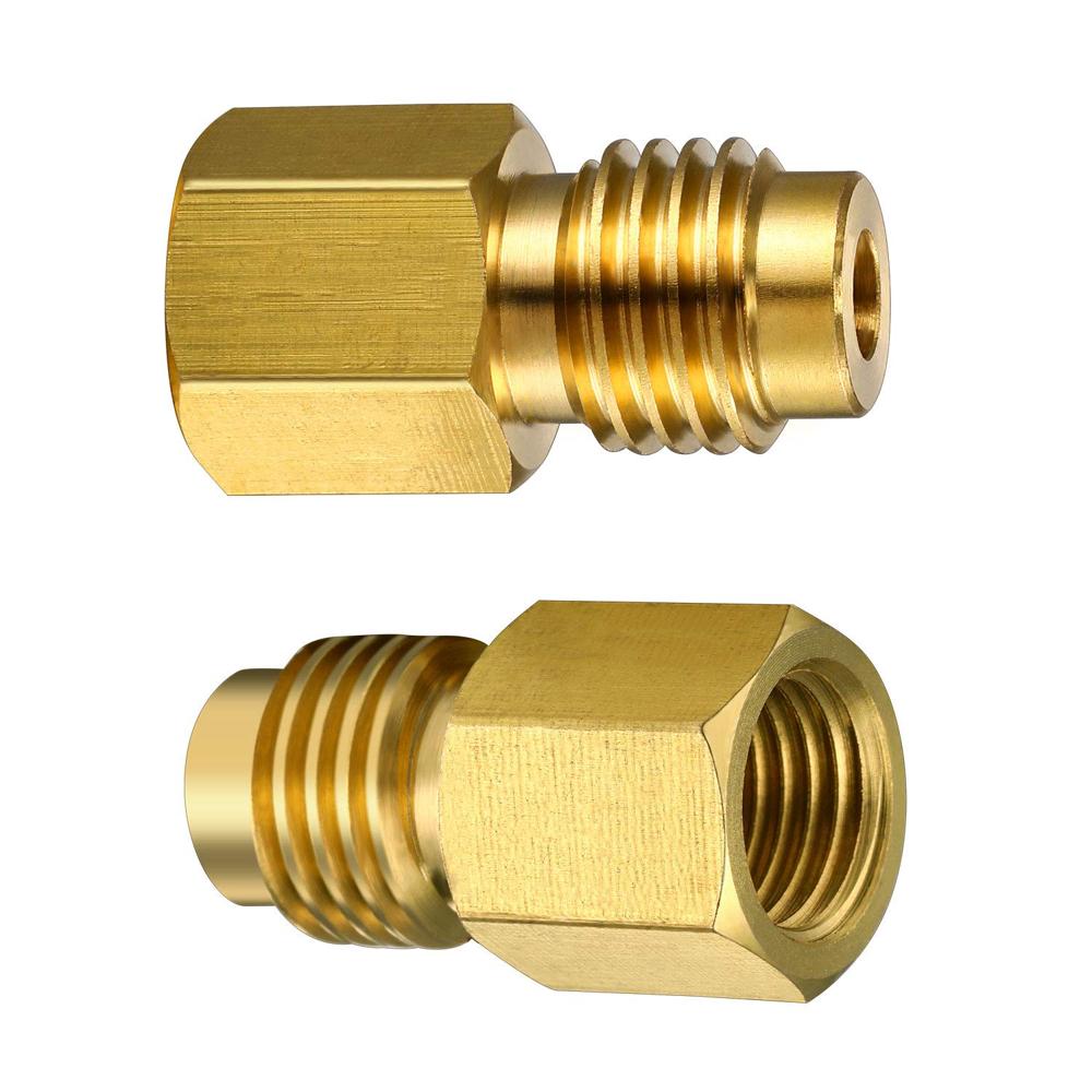 Brass Refrigerant Adapter R134A
