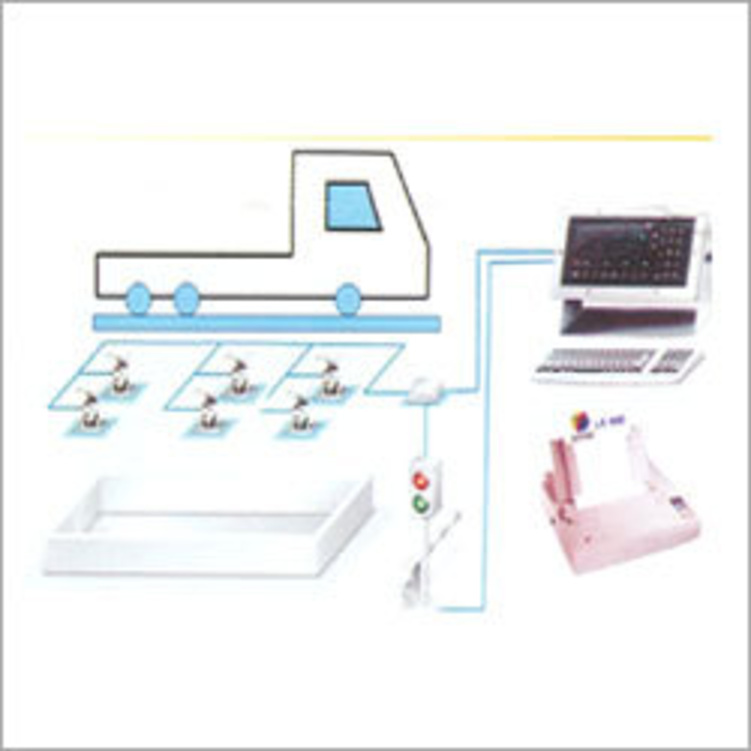 Electronic Platform Weighbridge - Color: As Per Requirement