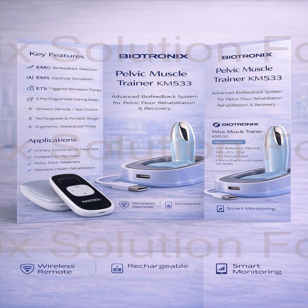 Pelvic Floor Therapy Device KM-533-4 with Easy App-Based Operation