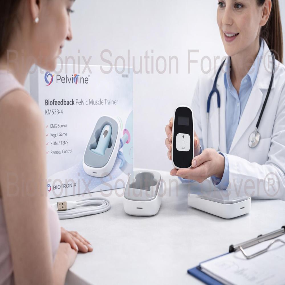 App-Based Pelvic Muscle Trainer KM-533-4 for Daily Rehabilitation Use
