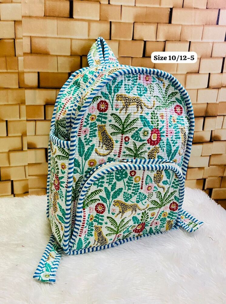 Stylish Printed School Backpack