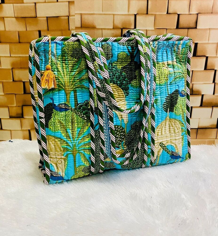 Travel Friendly Cotton Tote Bag