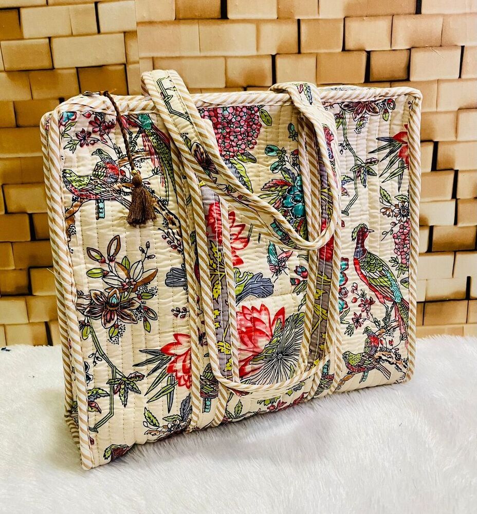Compact Cotton Tote Bag