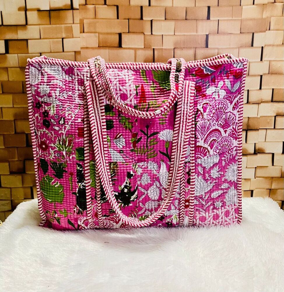 Lightweight Printed Quilted Bag