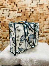 Durable Printed Quilted Bag