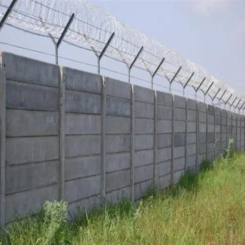7 Feet Concrete Compound Wall