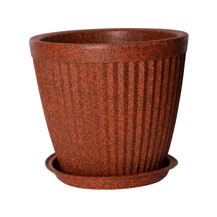 RM10510 Paris Round Planter With Tray