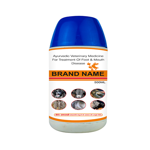 500ml Ayurvedic Veterinary Medicine For Treatment Of Foot And Mouth Disease