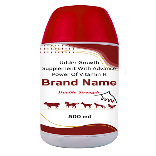 500ml Udder Growth Supplement With Advance Powder Of Vitamin H