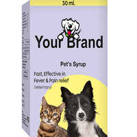 30ml Fast Effective Fever And Pain Relief Pet Syrup