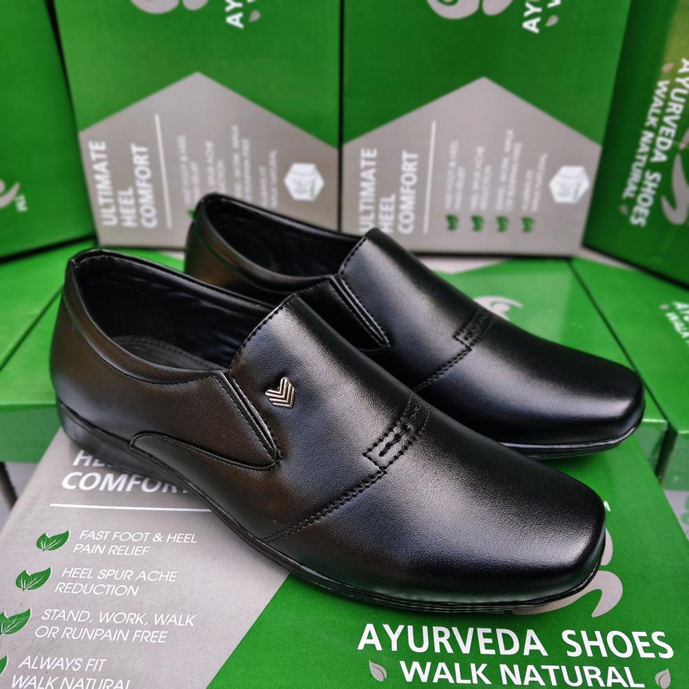 Ayurveda Shoes Modern Square-Toe Synthetic Formal Shoes