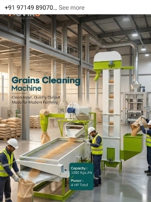 Seed cleaning machine multi grain